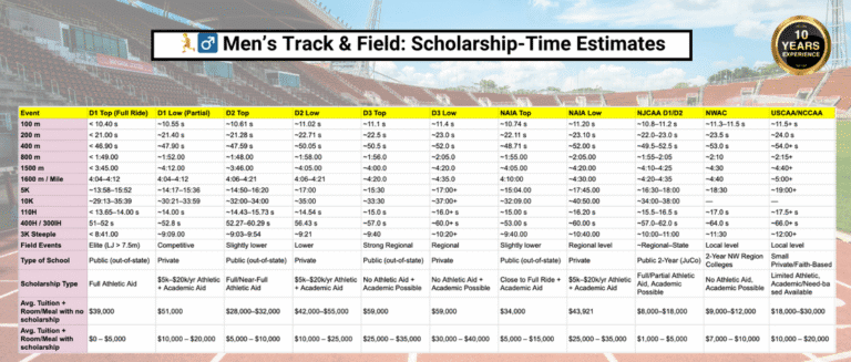 track field scholarship orig